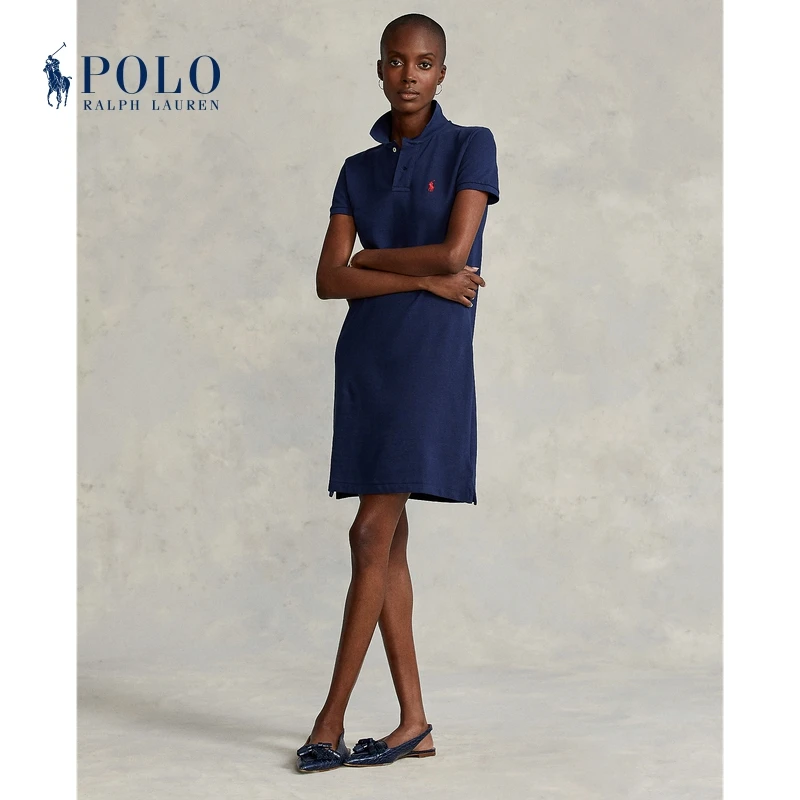 Ralph Lauren/拉夫劳伦女装 经典款网布Polo连衣裙RL21419