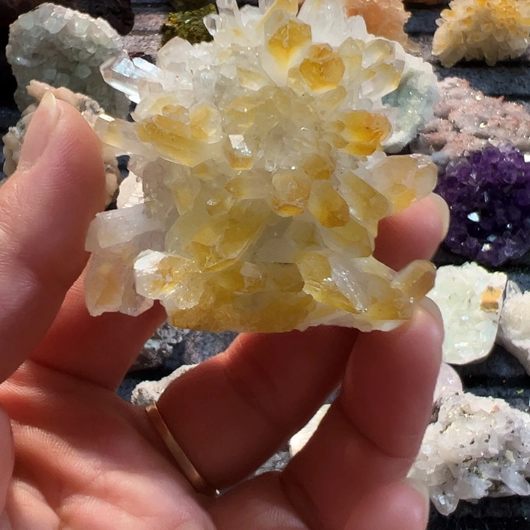 水晶未镶嵌珠宝半成品