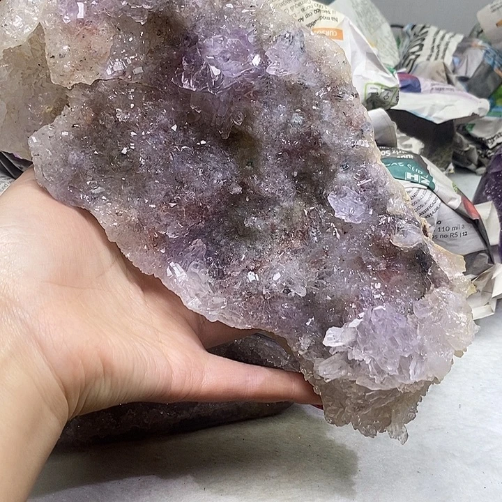 紫晶未镶嵌大型摆件（非配饰）