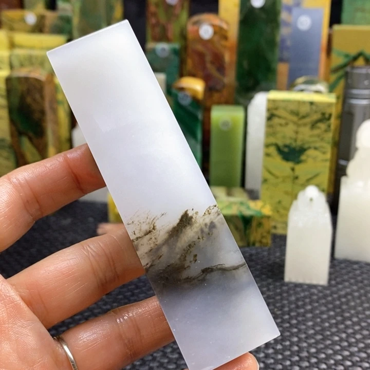 四川石匆**客青田石印章石