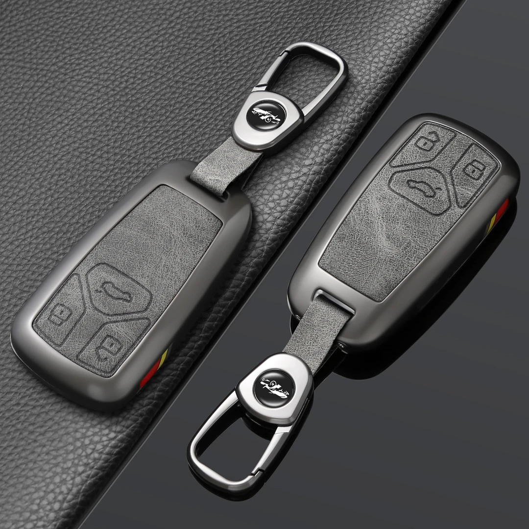 奥迪a4L钥匙套a6L/a7l/a3奥迪Q5L/Q7/Q3/Q2汽车遥控钥匙套保护套
