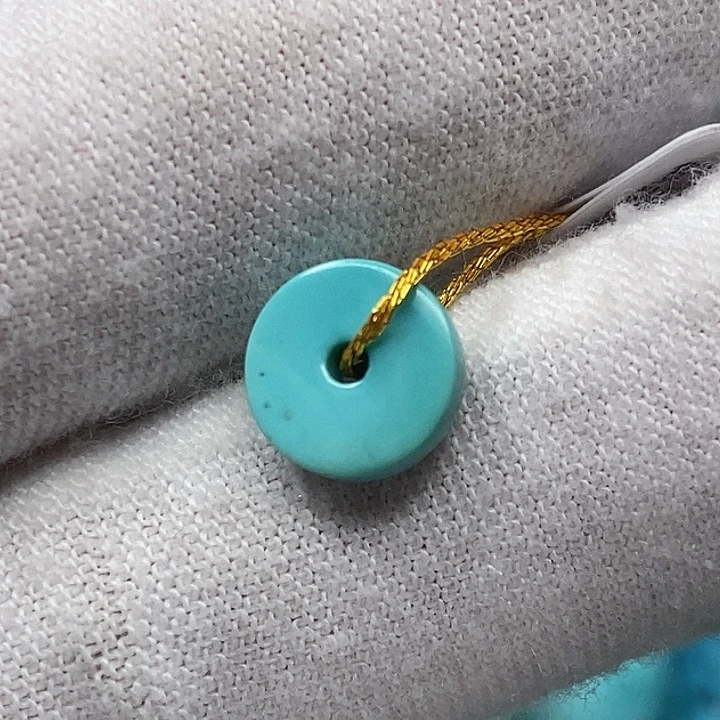 绿松石未镶嵌天然原矿 地大质检