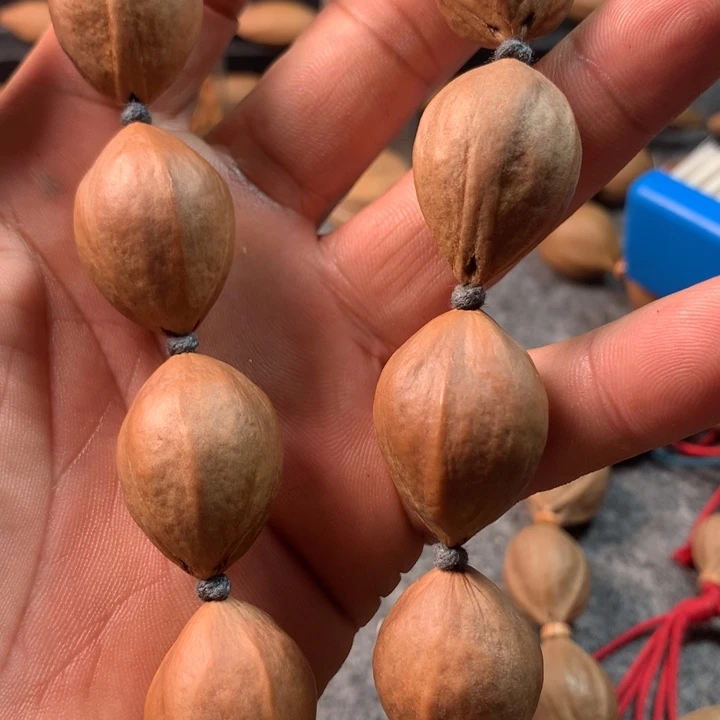 橄榄核手串/手链3*2广东梅林石头核2.0*27