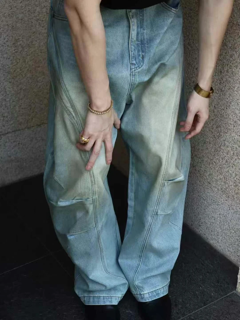 下班男装 （很旧但很有味道的牛仔裤）