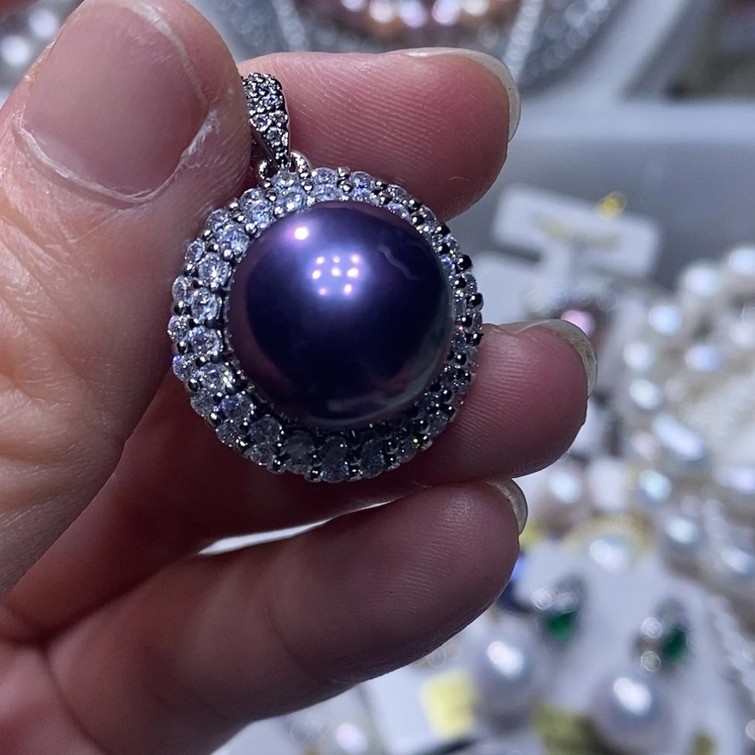 未镶嵌淡水珍珠吊坠