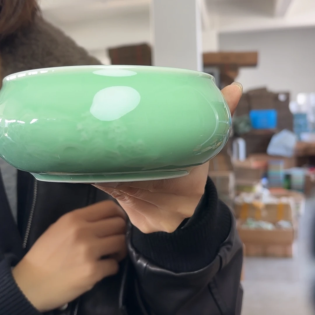 龙泉云间青瓷小米茶器