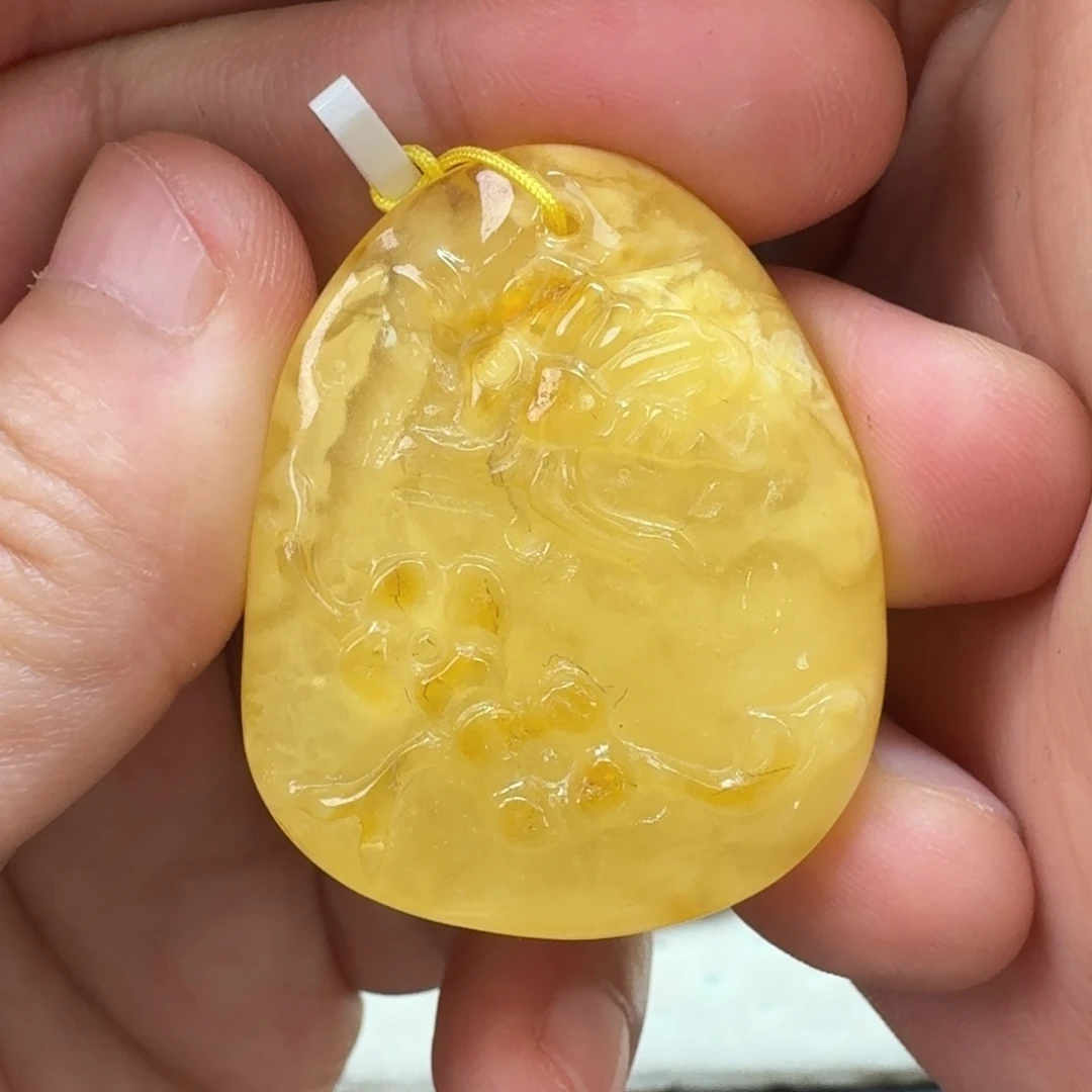 琥珀未镶嵌珠宝奇石614