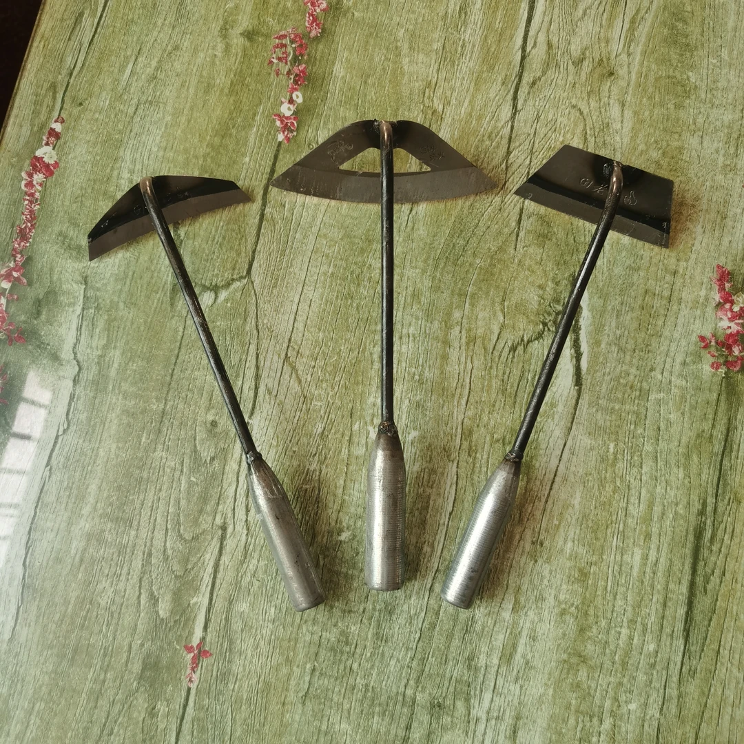 家用除草松土专用月牙小锄头新款手拿轻巧农用工具