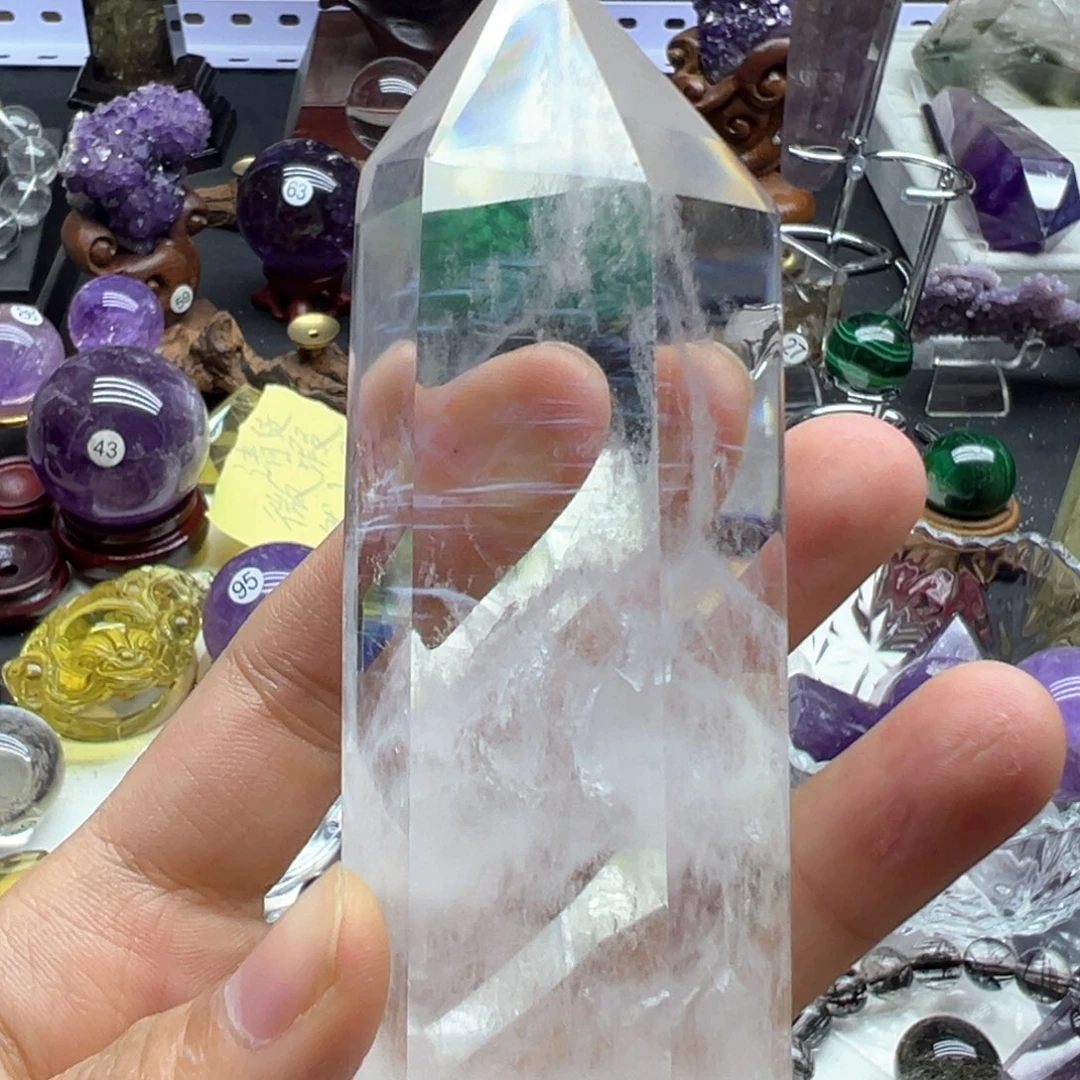 水晶水晶摆件未镶嵌小****」