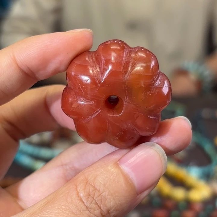 南红玛瑙未镶嵌颈饰南红