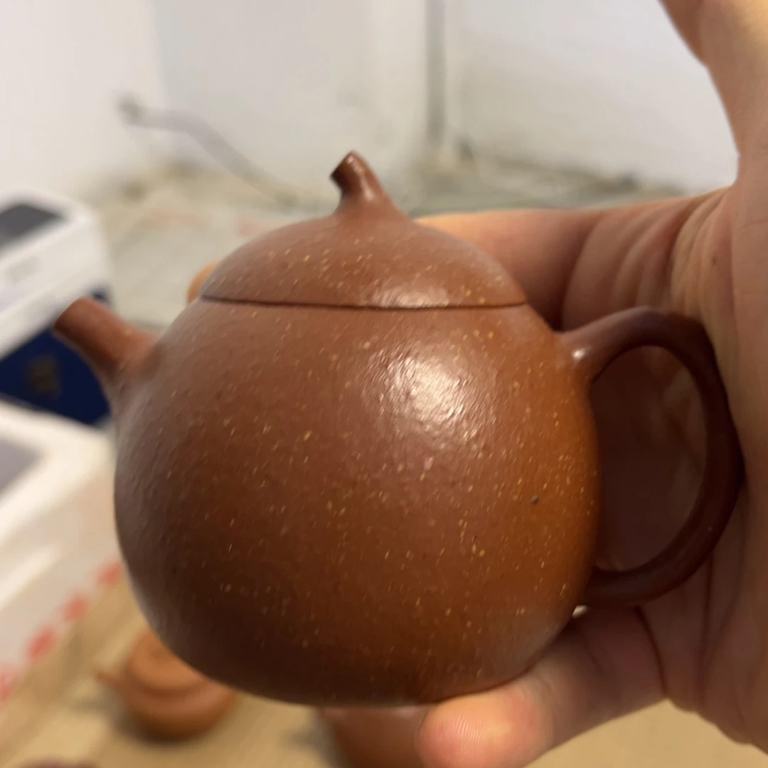 茶壶紫砂手工制作微瑕