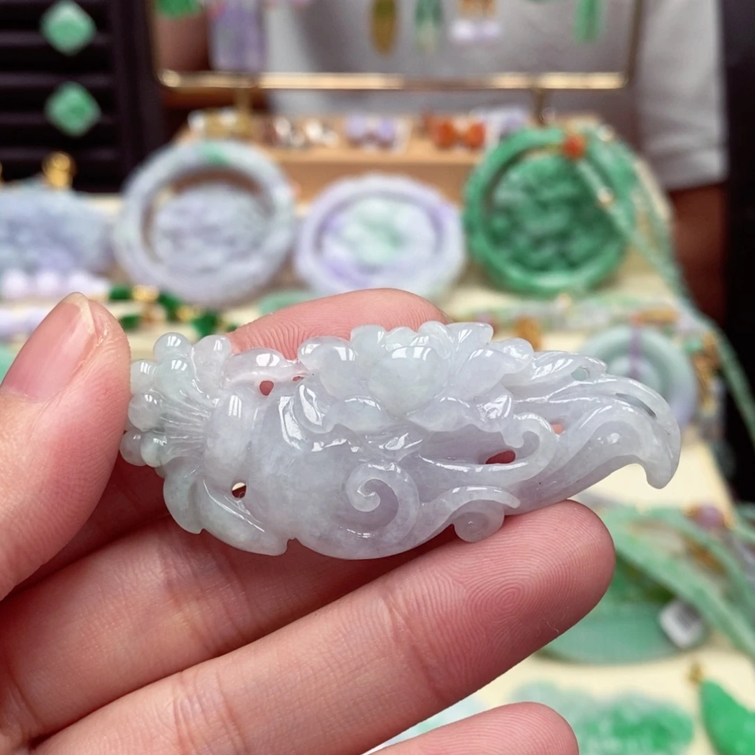 颈饰未镶嵌翡翠翡翠吊坠