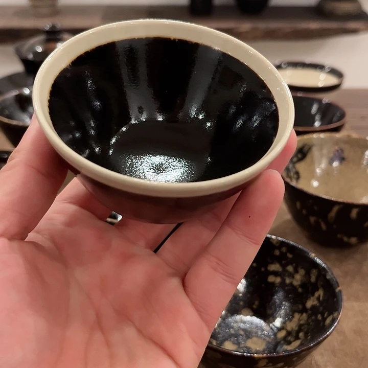 茶盏潘*吉州窑柴窑杯