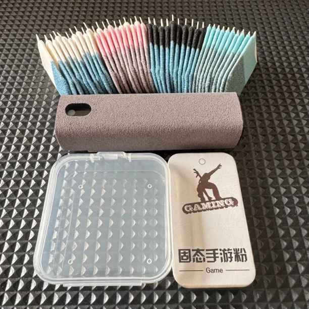 2025新款游戏电竞游戏专用韩版屏幕清洁剂手游粉防汗防滑露指手套