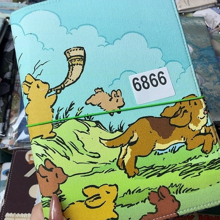 织绣A5活页不带纸6866