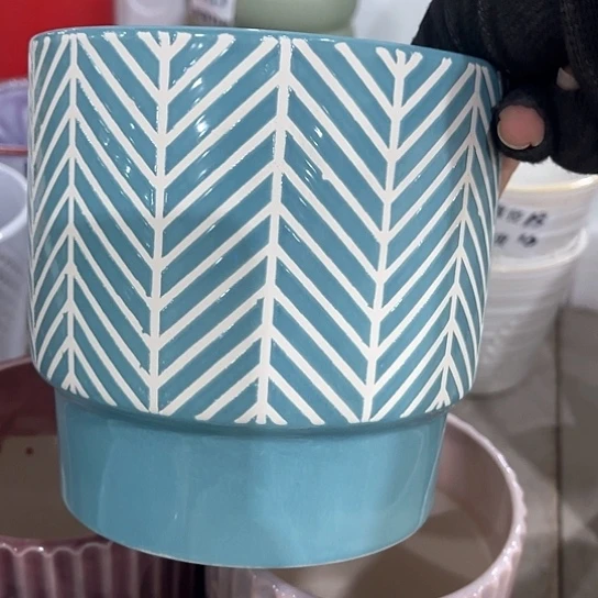 多肉绿植陶瓷花盆9.9包邮