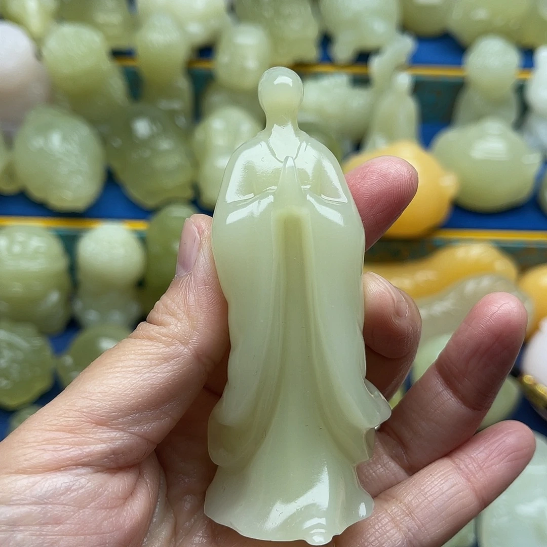 玉天然桌面小摆件