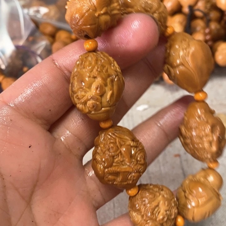 橄榄核手串/手链平**～橄榄微瑕13号