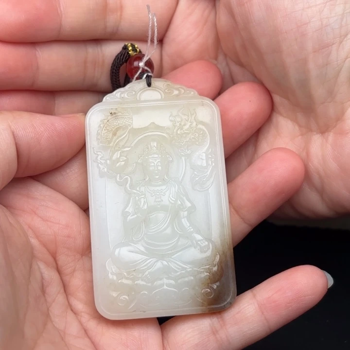 未镶嵌和田玉挂件辽****作