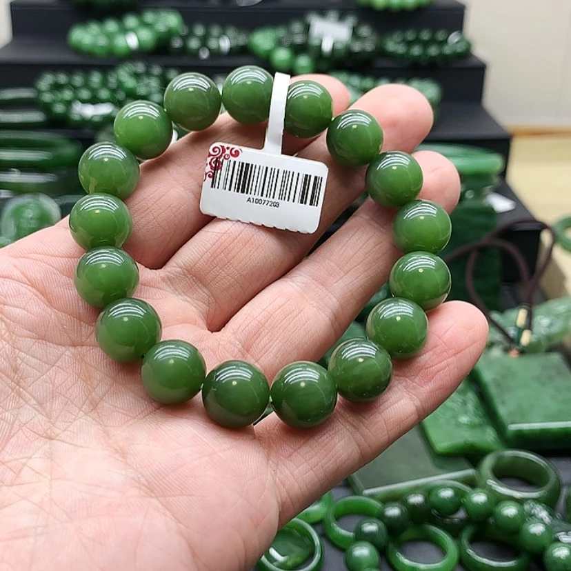 【闪购商品】和田玉（碧玉）手链未镶嵌第**觉