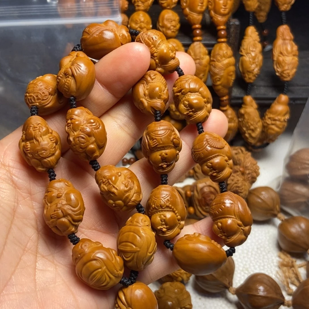 【闪购商品】手串/手链橄榄核财神手持