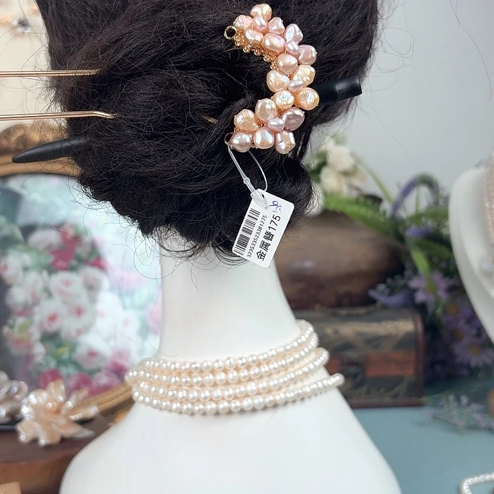 未镶嵌淡水珍珠发饰