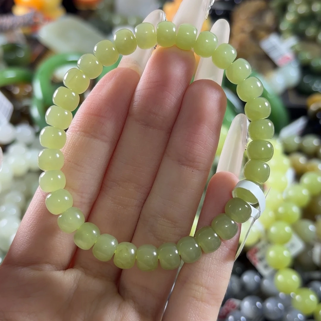 和田玉未镶嵌手链51