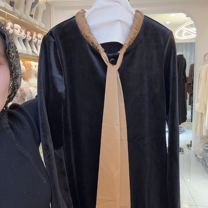 纯棉丝绒连衣M56以内