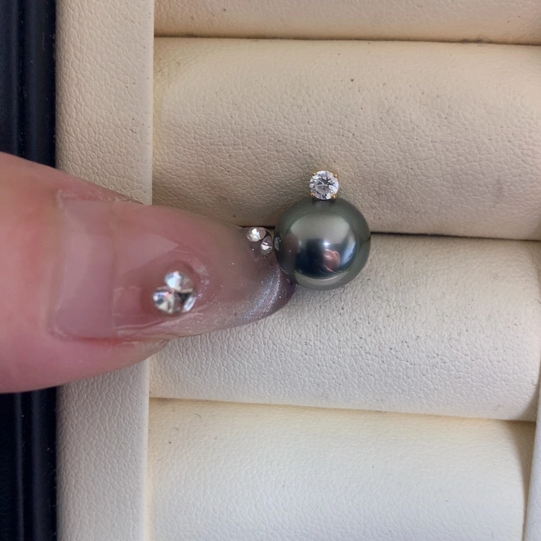 海水珍珠颈饰18K金镶嵌