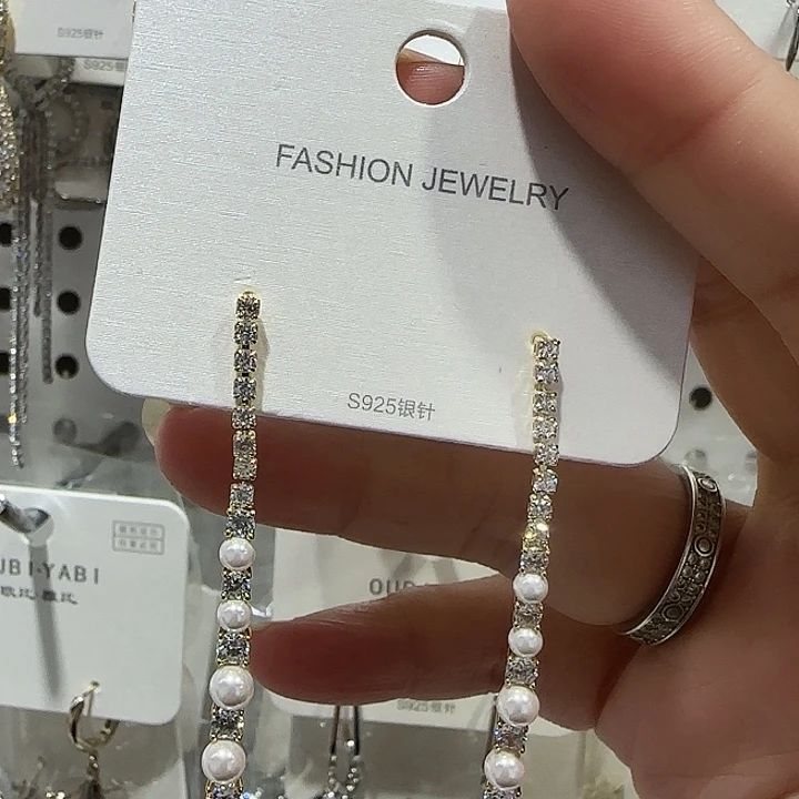 锆石纯铜合金珍珠吊坠