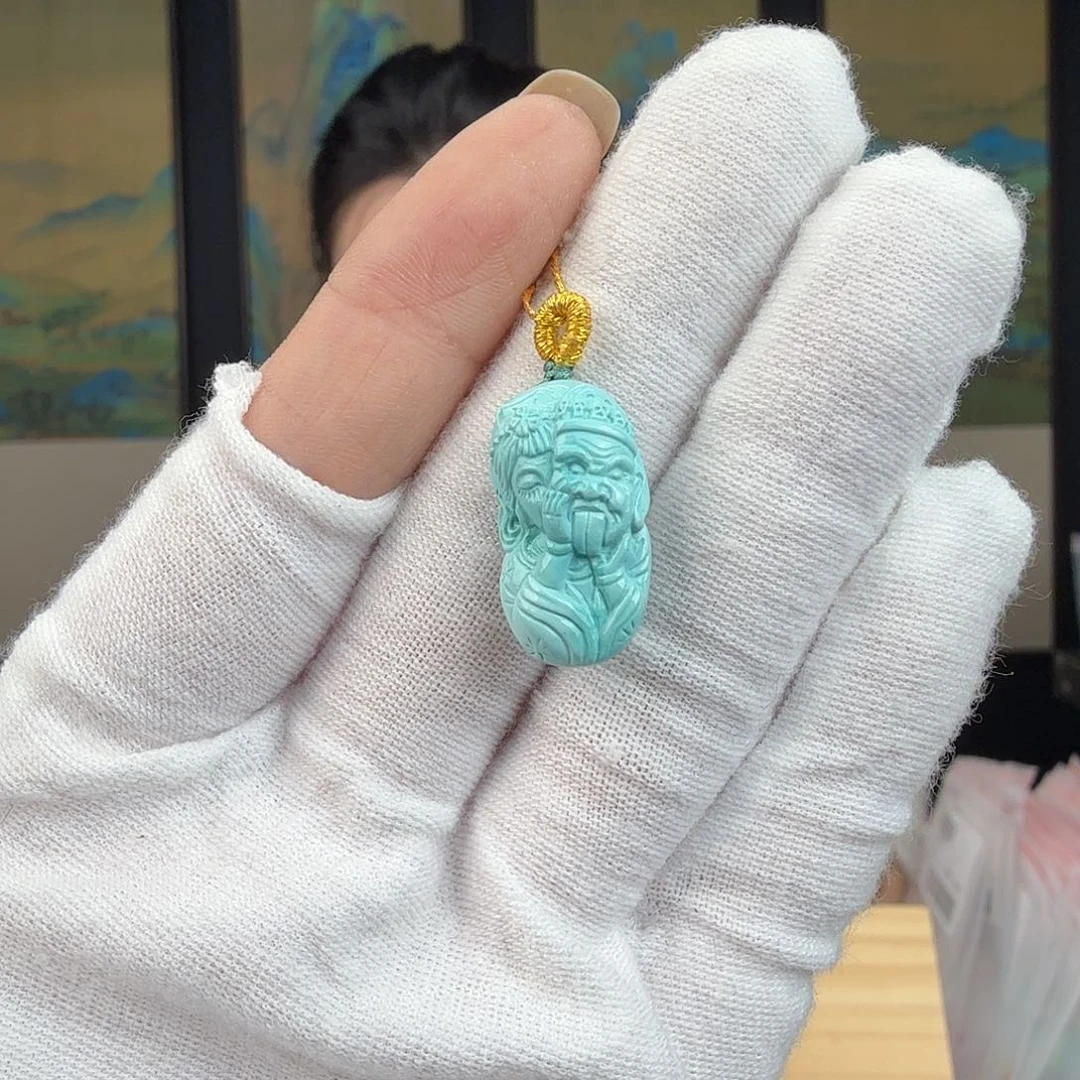 绿松石未镶嵌珠宝奇石