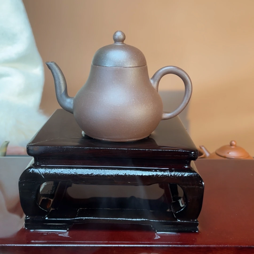 茶壶紫砂高端150cc紫泥高温思婷