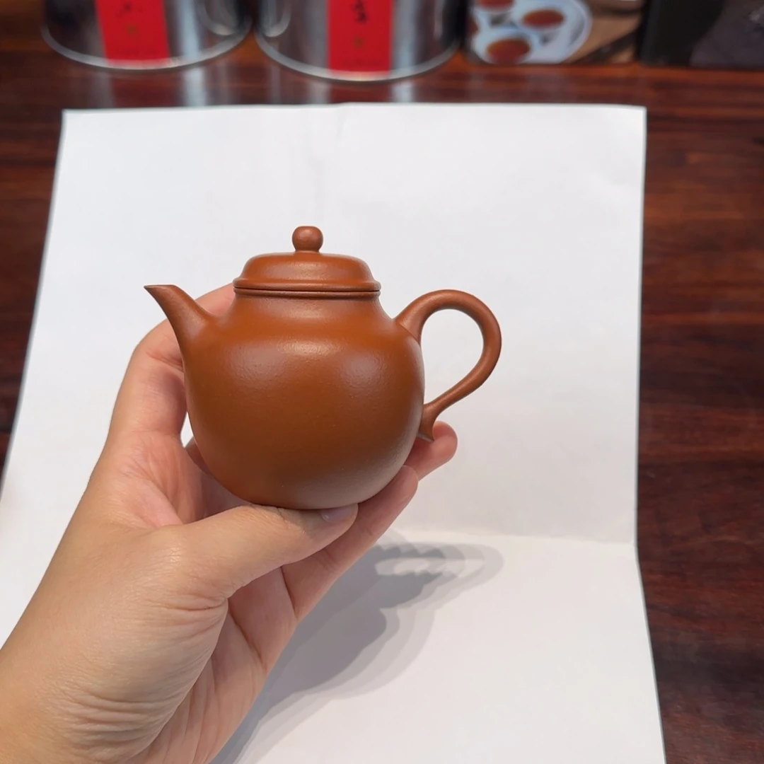 茶壶紫砂朱泥秋水壶