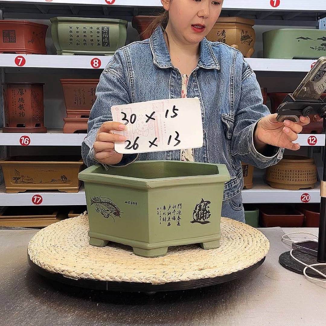 紫砂花盆紫砂花盆