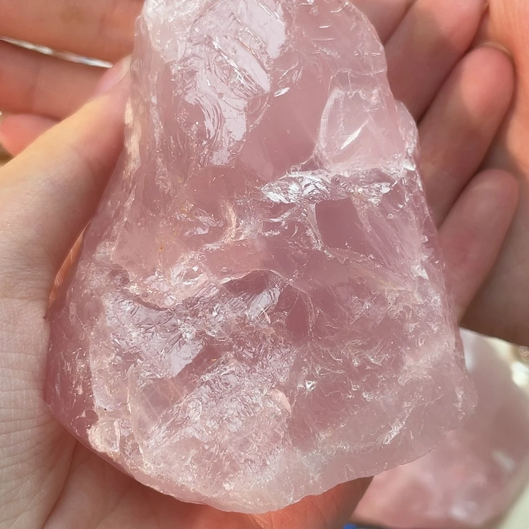 手链水晶未镶嵌粉水晶原石 84号