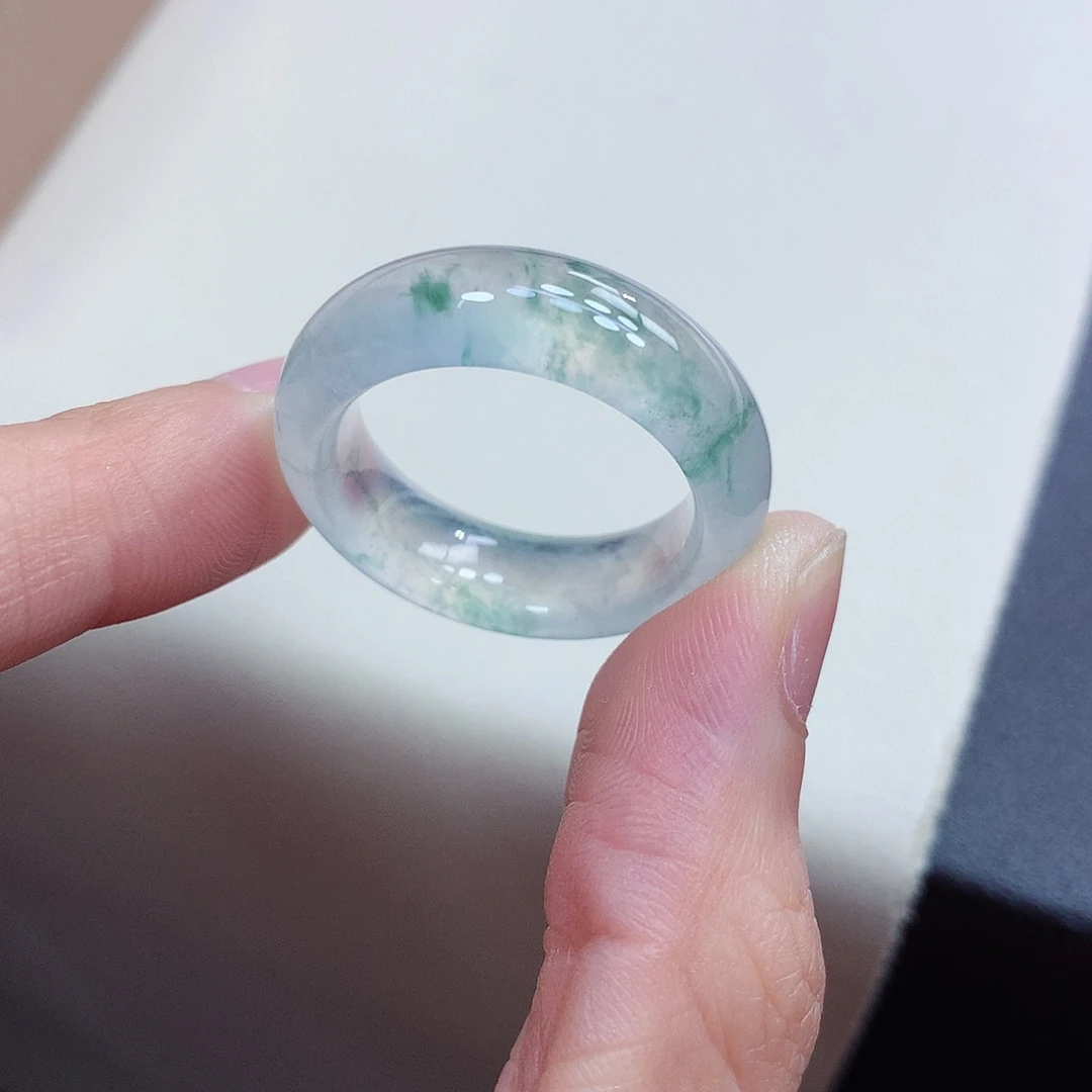 未镶嵌戒指翡翠23-24号