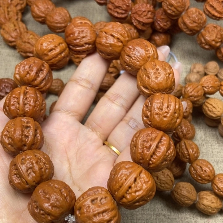 文玩核桃吊坠加*哥粗筋南瓜墩