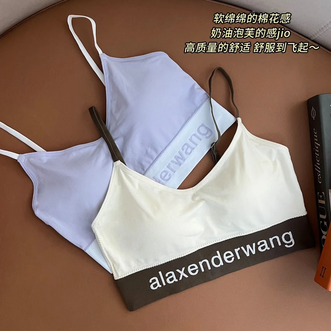 多巴胺大王 时尚运动内衣撞色内搭显瘦Bra舒适透气无痕高级感裹胸