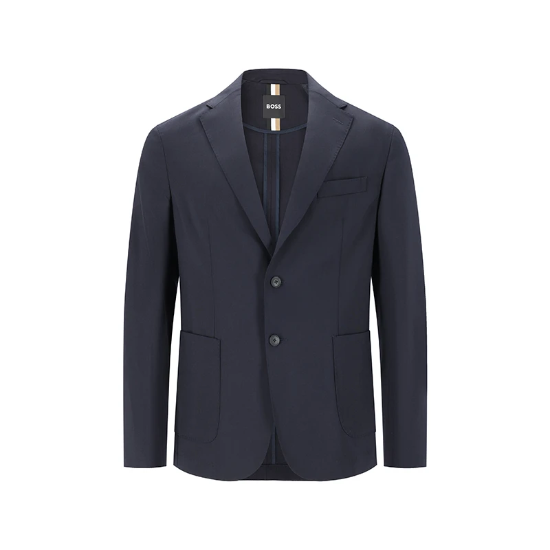 未使用 HugoBoss/雨果博斯 男士black系列西服西装上衣50545800