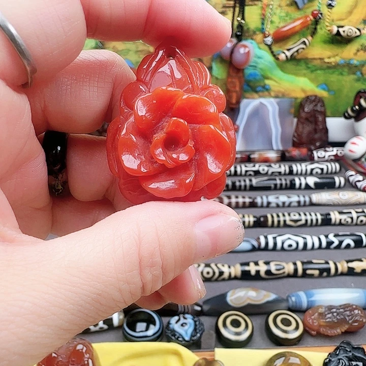 玛瑙/玉髓合金珠宝半成品