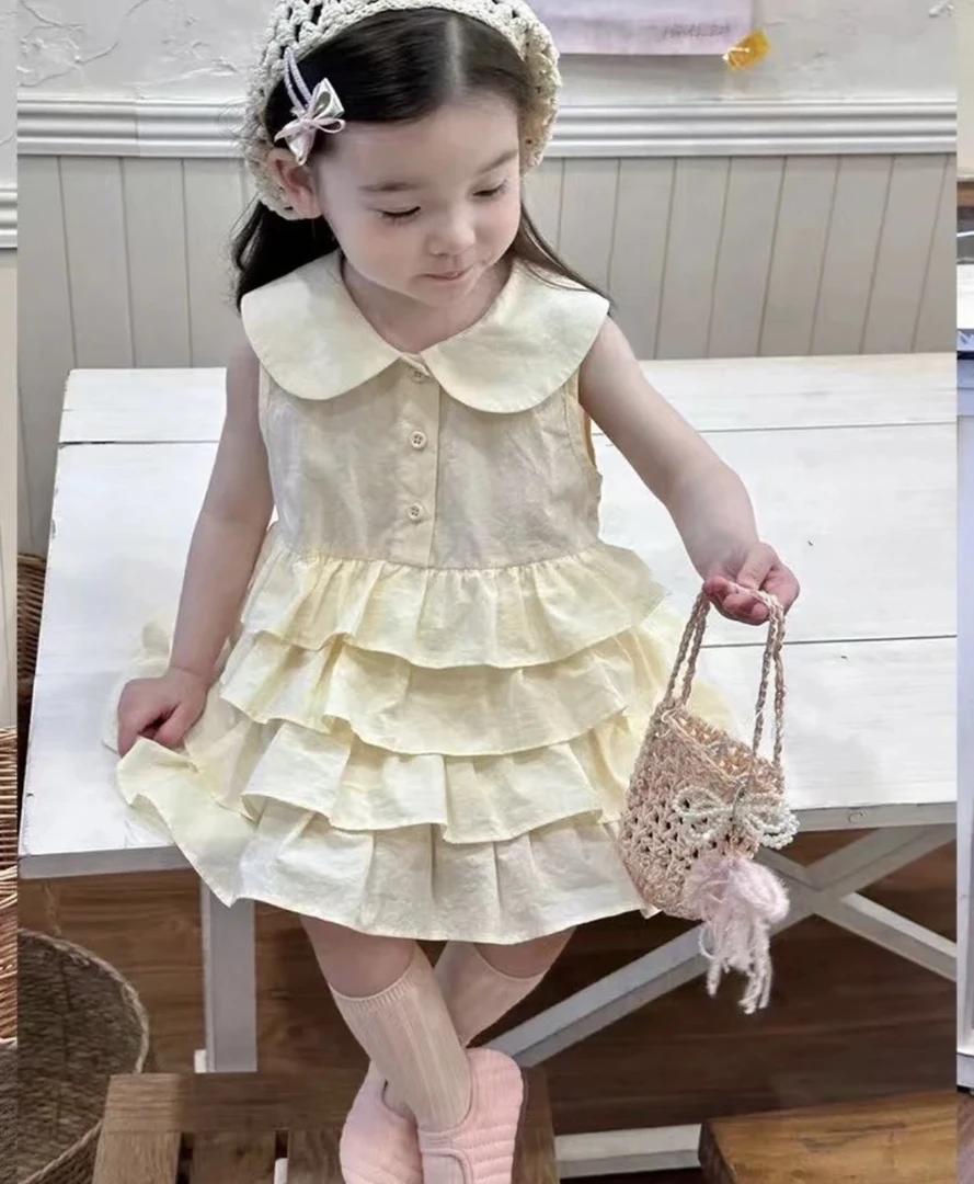 XM夏季女宝蛋糕裙