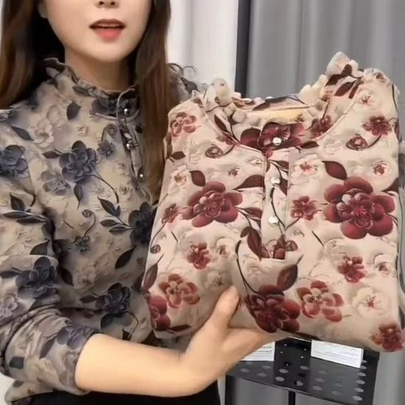 【双面澳绒】2025秋冬新款半高领外穿修身显瘦洋气长袖T恤上衣小衫