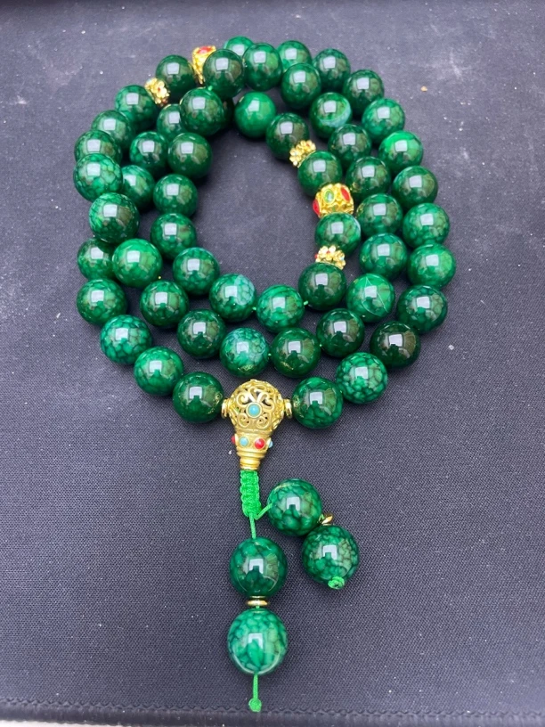 天然玛瑙时尚百搭八角玄冰草玛瑙项链卡14（多样性拍一发一）