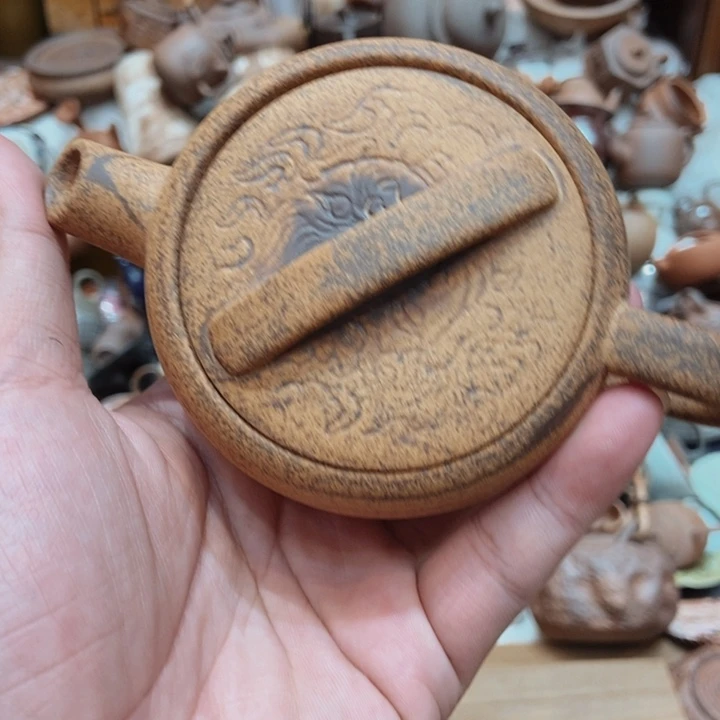 柴烧老岩泥高端茶器