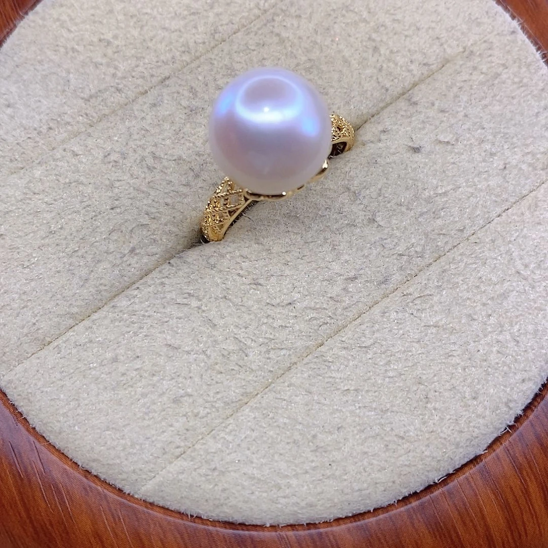 戒指淡水珍珠合金