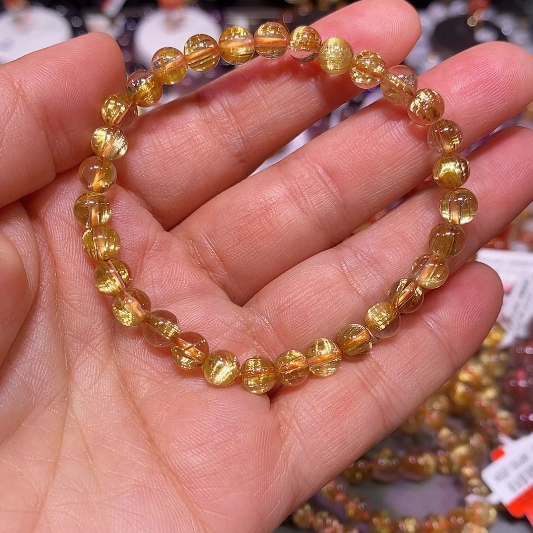 未镶嵌手链水晶金钛晶6