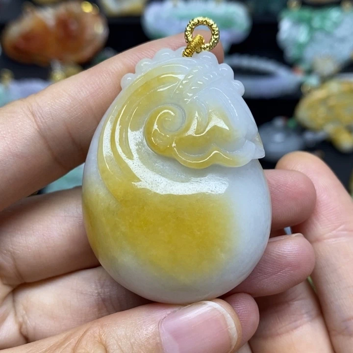 钰***y翡翠未镶嵌颈饰翡翠