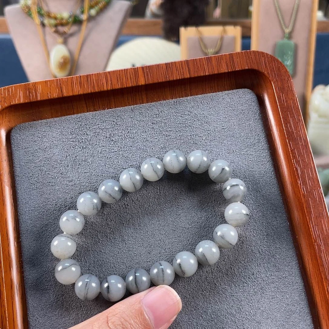 和田玉未镶嵌手串