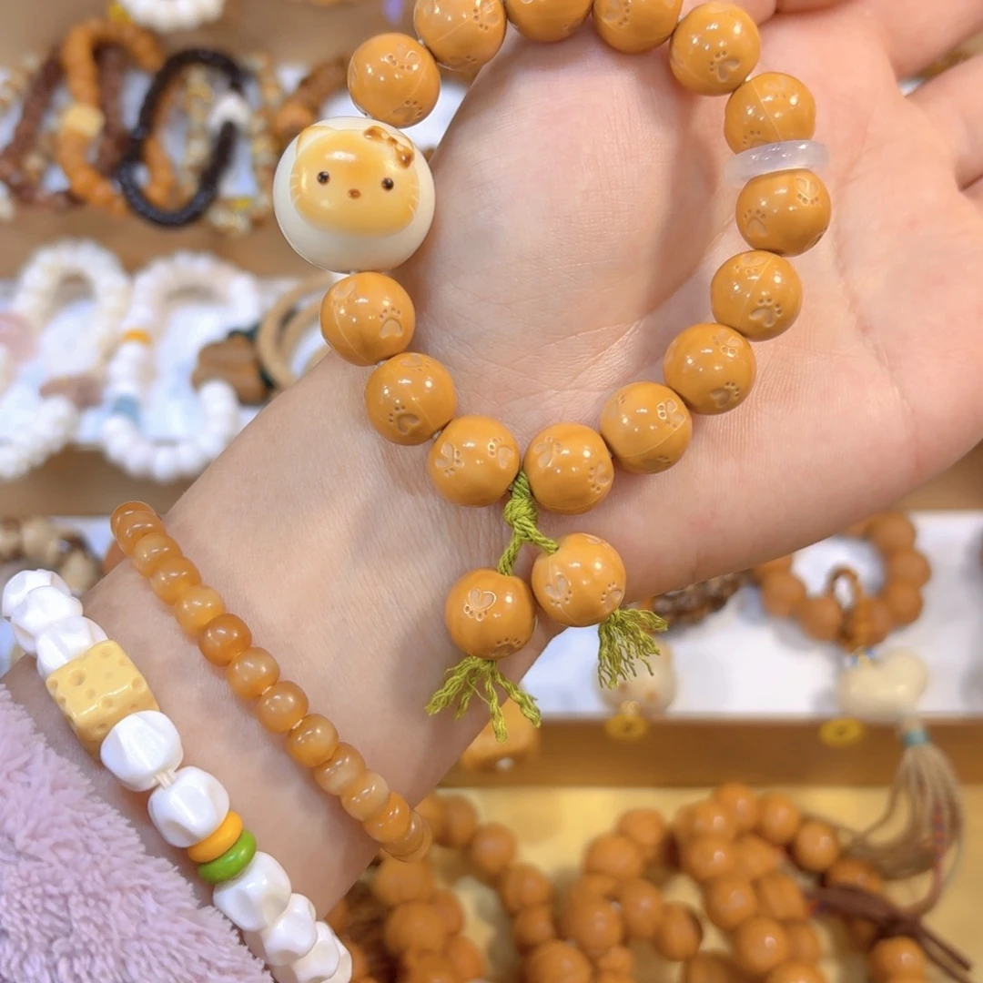 星月菩提吊坠全品猴头猫爪➕猫