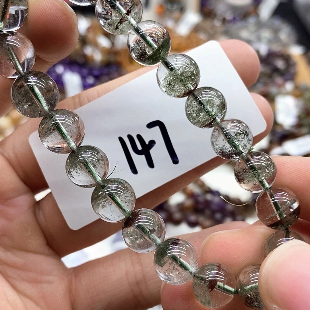 水晶手串未镶嵌天然